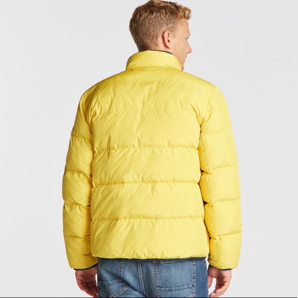 NAUTICA Men’s Tempasphere Puffer Jacket in Yellow - Picture 2 of 12